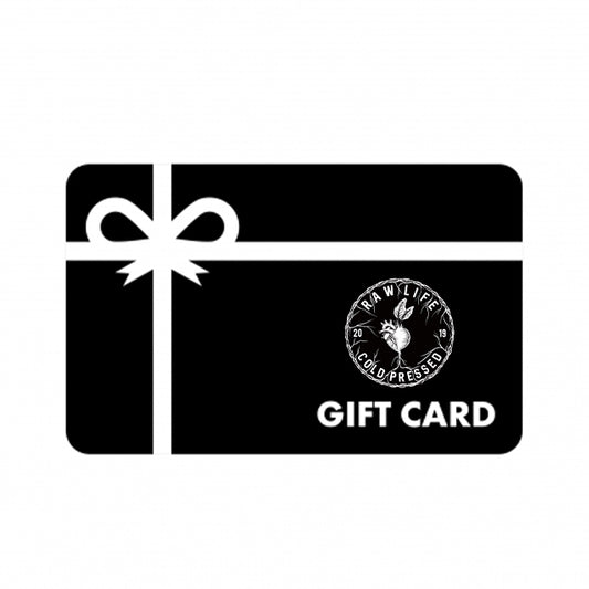 Raw Life Cold Pressed Gift Cards